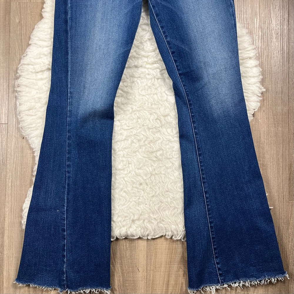 NEW Mother The Weekender flare jeans - Picture 6 of 12